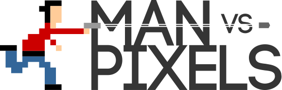 Man vs Pixels logo